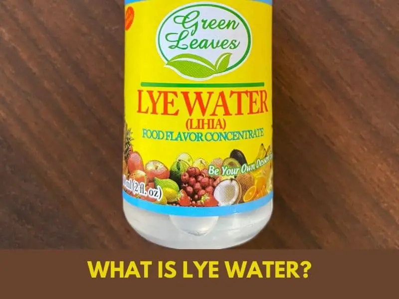 What is Lye Water